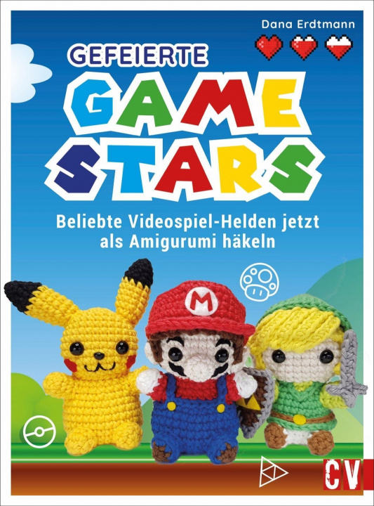 Kniha Gefeierte Gamestars häkeln 