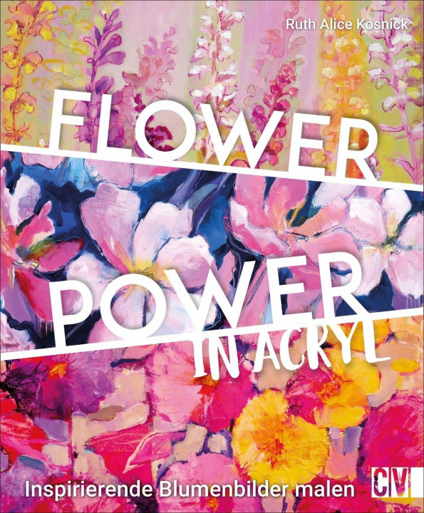 Книга Flower Power in Acryl 