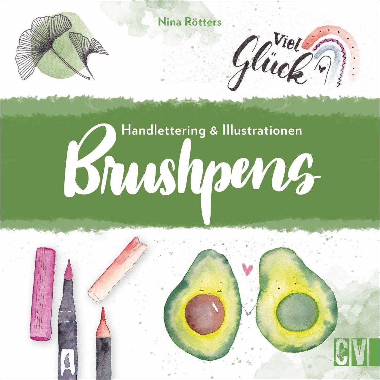Knjiga Brushpens Nina Rötters