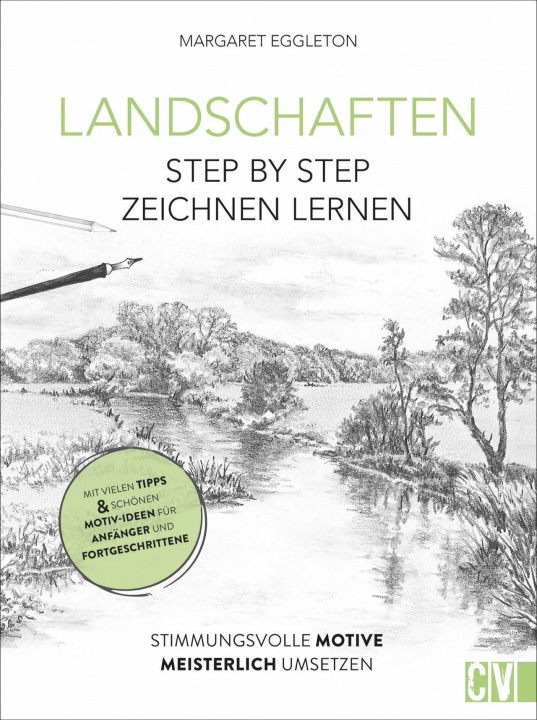 Книга Landschaften Step by Step zeichnen lernen Tina Bungeroth