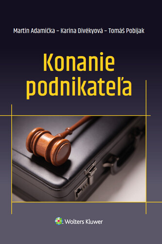 Книга Konanie podnikateľa Martin Adamička