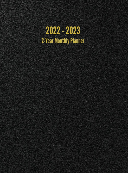 Könyv 2022 - 2023 2-Year Monthly Planner 