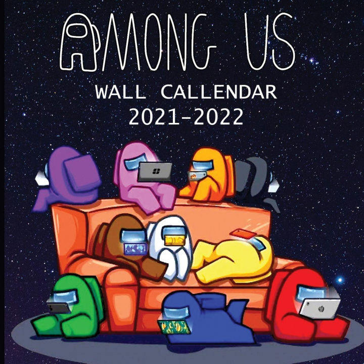 Carte 2021-2022 Among Us Book Calendar Among Us Wall Calendar 2021