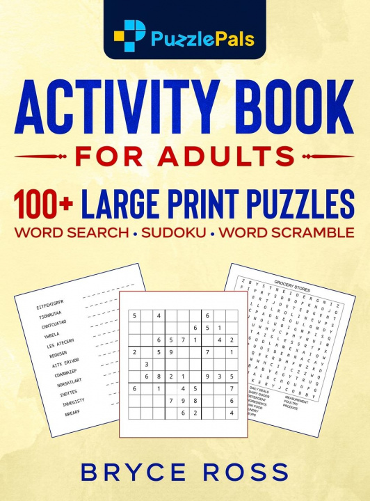 Knjiga Activity Book for Adults Bryce Ross