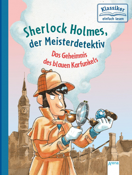 Carte Sherlock Holmes, der Meisterdetektiv. Das Geheimnis des blauen Karfunkels Oliver Pautsch