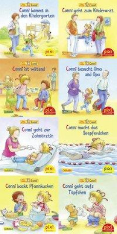 Book Pixi-Bundle 8er Serie 275: Connis bunte Welt (8x1 Exemplar) Janina Görrissen