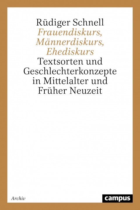 Book Frauendiskurs, Männerdiskurs, Ehediskurs 