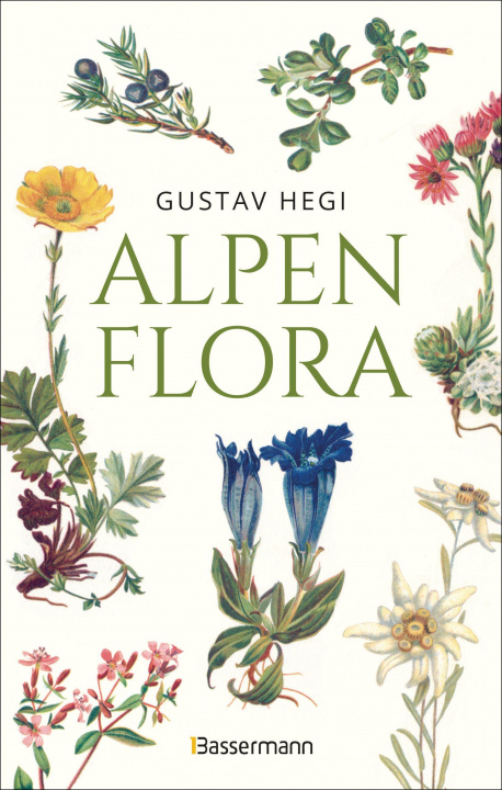 Book Alpenflora - der erste umfassende Naturführer der alpinen Pflanzenwelt. Über 260 detaillierte, handgezeichnete Illustrationen und genaue Beschreibunge 