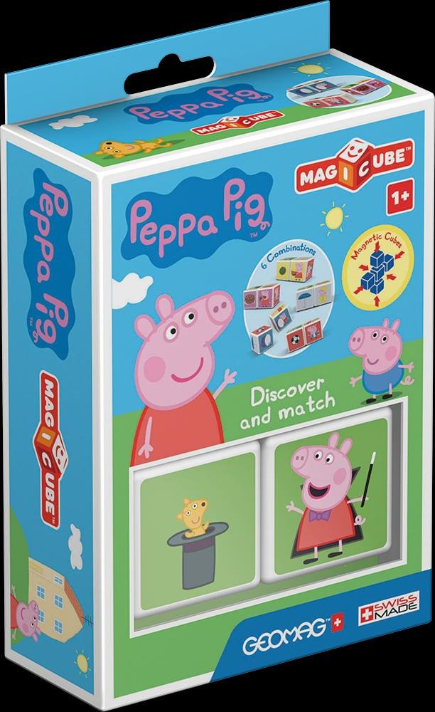 Joc / Jucărie Magicube Peppa Pig Discover and Match 
