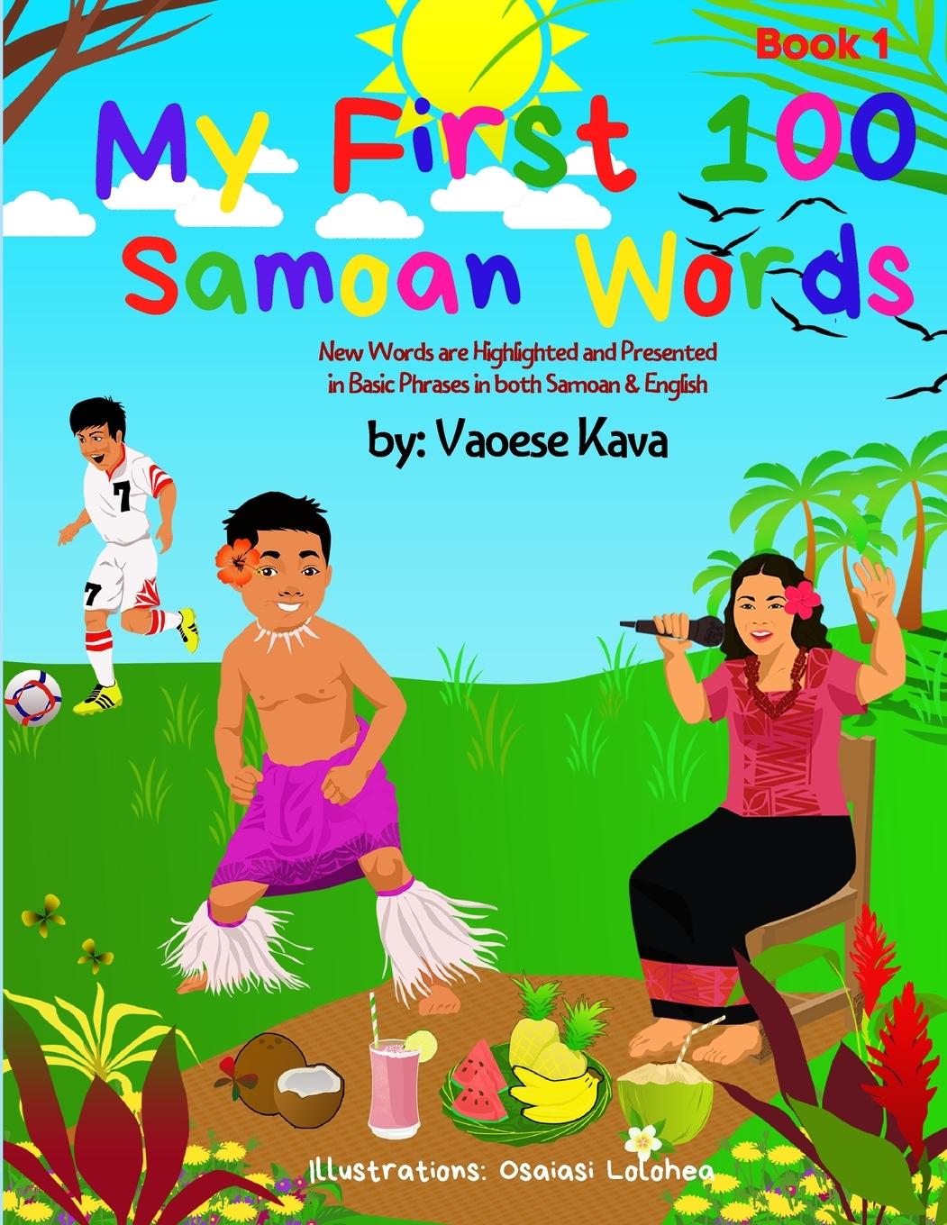 Book My First 100 Samoan Words Book 1 
