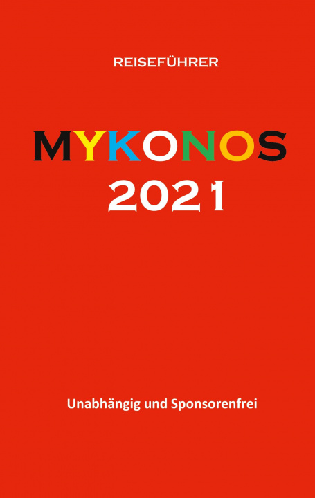 Carte Mykonos 2021 