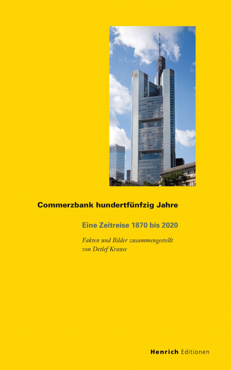 Carte Commerzbank hundertfünfzig Jahre Detlef Krause