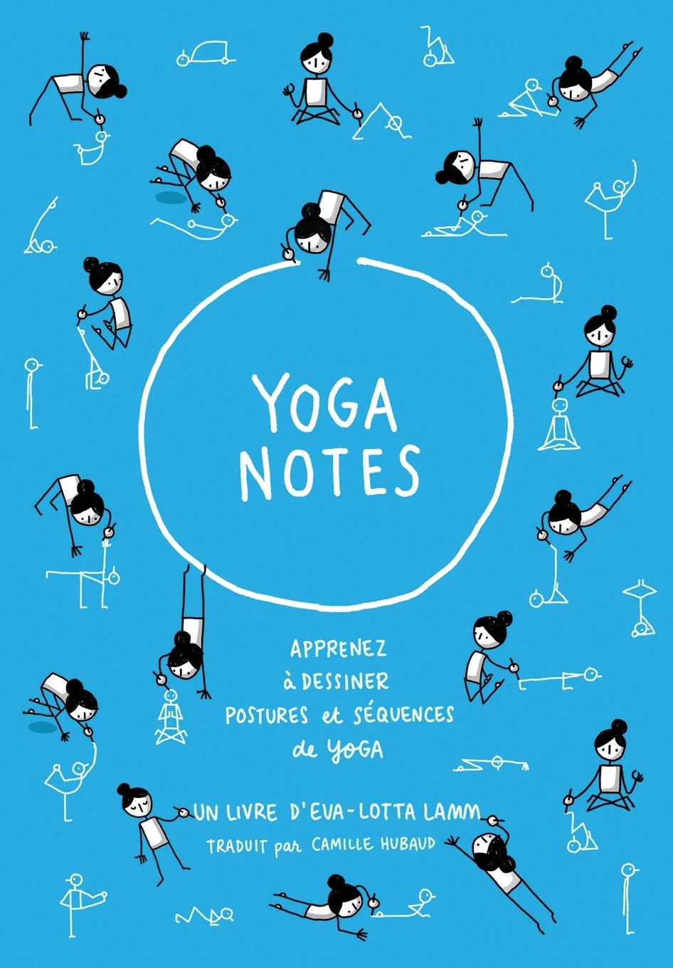 Книга Yoganotes - Dessinez les postures de yoga 