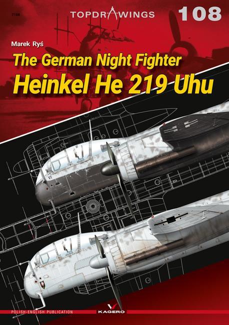 Carte German Night Fighter Heinkel He 219 Uhu 