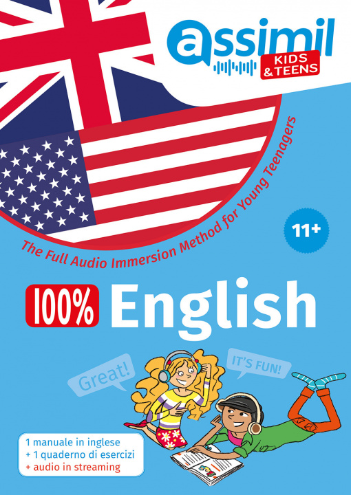 Kniha 100% English +11 - Kids & Teens (Italien): (method 100% English 11+) 