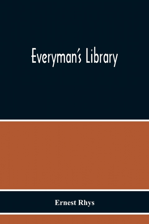 Book Everyman'S Library Ernest Rhys
