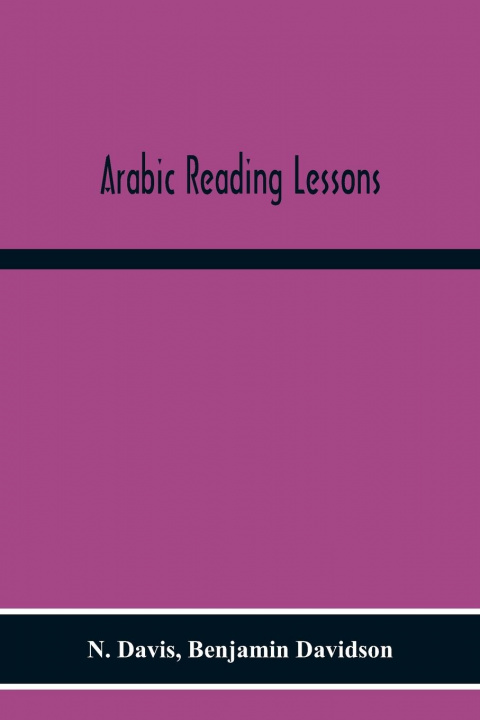 Könyv Arabic Reading Lessons Benjamin Davidson