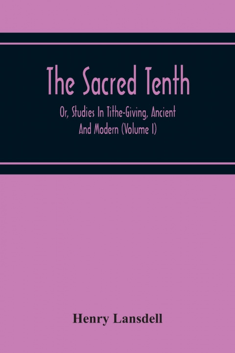 Kniha Sacred Tenth 