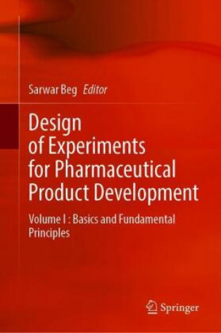 Buch Design of Experiments for Pharmaceutical Product Development Sarwar Beg