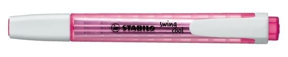 Papírenské zboží Zvýrazňovač STABILO swing cool růžový 