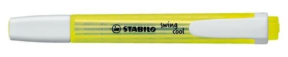 Papírszerek Zvýrazňovač STABILO swing cool žlutý 