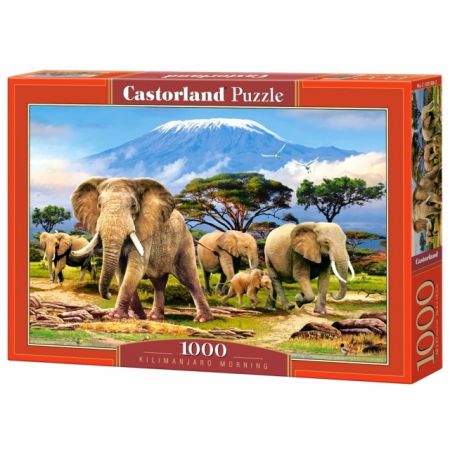 Buch Puzzle 1000  Poranek w Kilimandżaro C-103188-2 