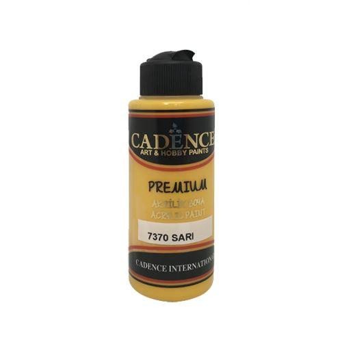 Carte Akrylová barva Cadence Premium - žlutá hořčičná / 70 ml 