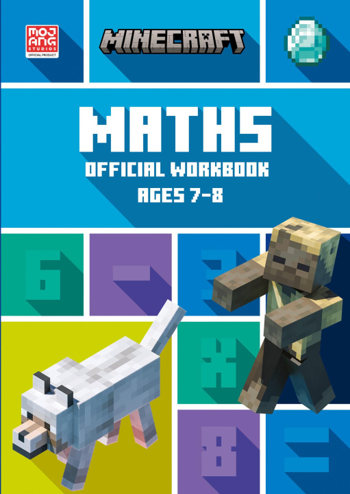 Книга Minecraft Maths Ages 7-8 Collins KS1