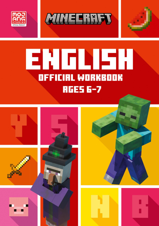 Book Minecraft English Ages 6-7 Collins KS1
