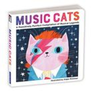 Libro Music Cats Board Book Mudpuppy