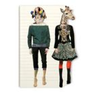 Kalendář/Diář Christian Lacroix Heritage Collection Love Who You Want Die-Cut Notebook--Harlequin & Giraffe 
