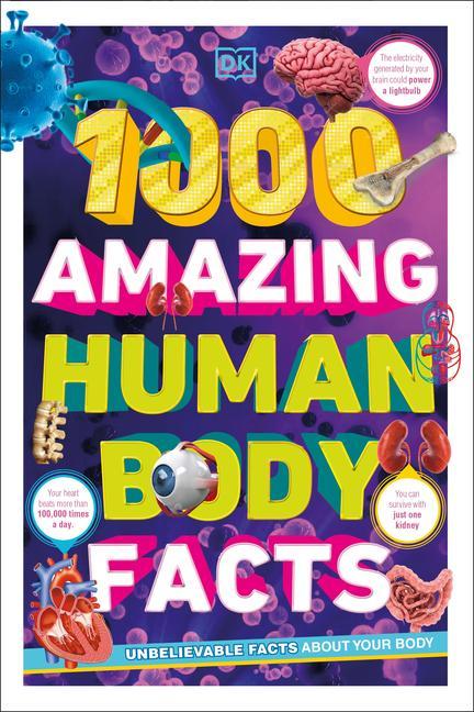 Kniha 1,000 Amazing Human Body Facts 