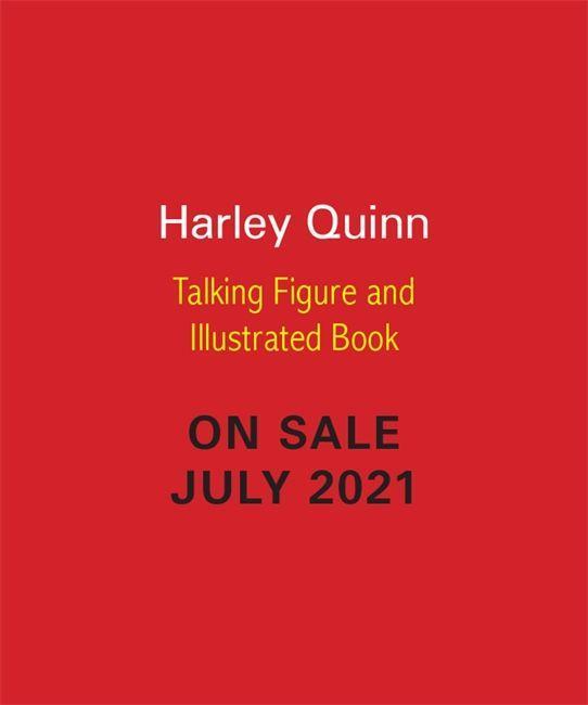 Carte Harley Quinn Talking Figure and Illustrated Book 