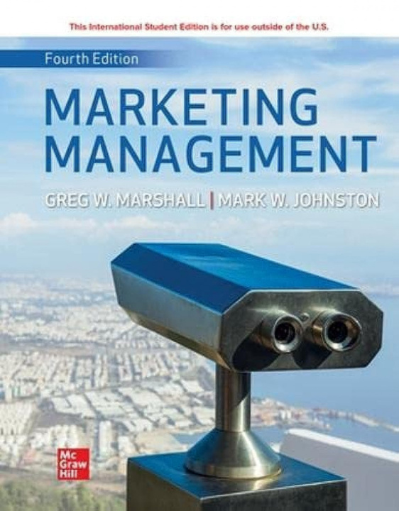 Kniha ISE Marketing Management Greg Marshall