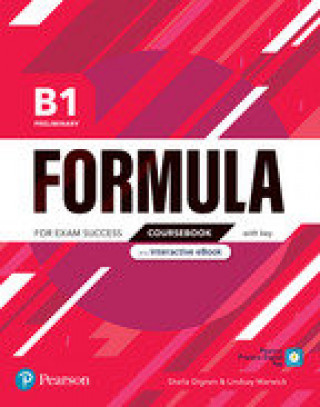 Книга Formula B1 Preliminary Coursebook with key & eBook Pearson Education