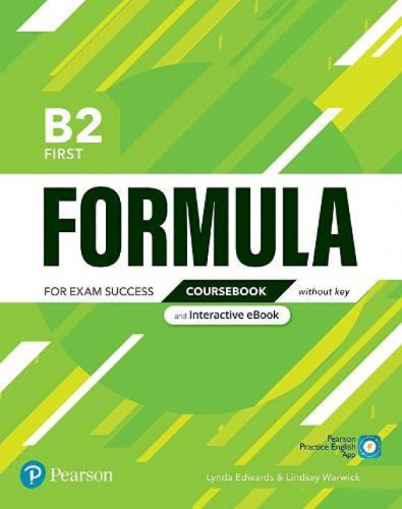Book Formula B2 First Coursebook and Interactive eBook without Key with Digital Resources & App Pearson Education