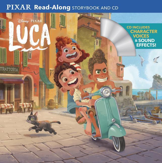 Książka Luca Read-Along Storybook and CD Disney Storybook Art Team