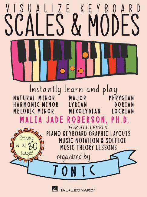 Könyv Visualize Keyboard Scales & Modes: Instantly Learn and Play, Designed for All Musicians 