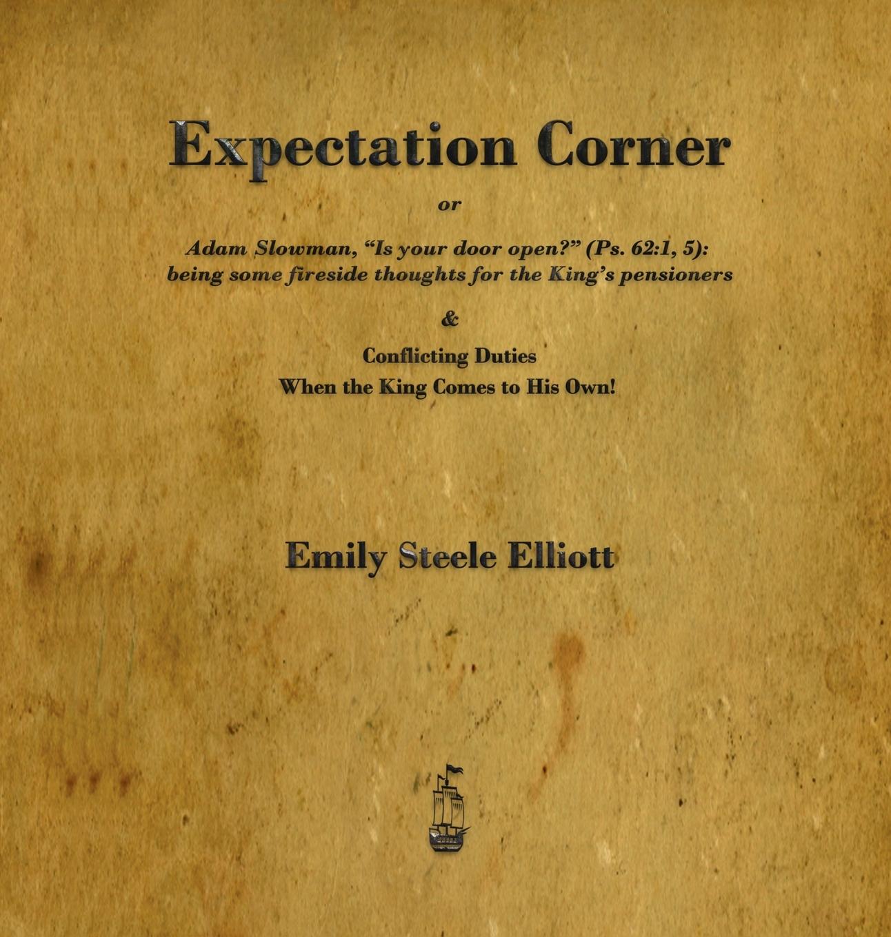 Knjiga Expectation Corner Emily Steele Elliott
