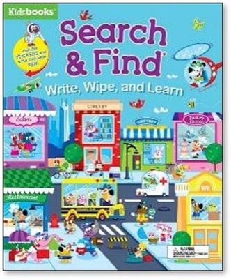 Knjiga Search & Find Write, Wipe, and Learn 