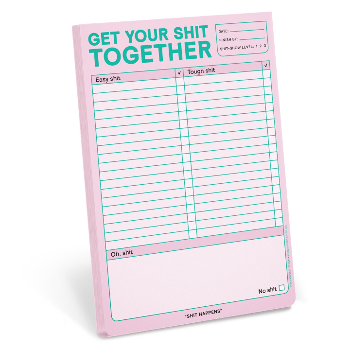 Книга Knock Knock Get Your Shit Together Pad (Pastel Edition) 