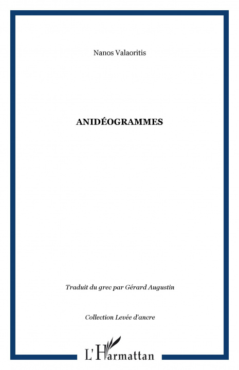 Knjiga Anidéogrammes Valaoritis