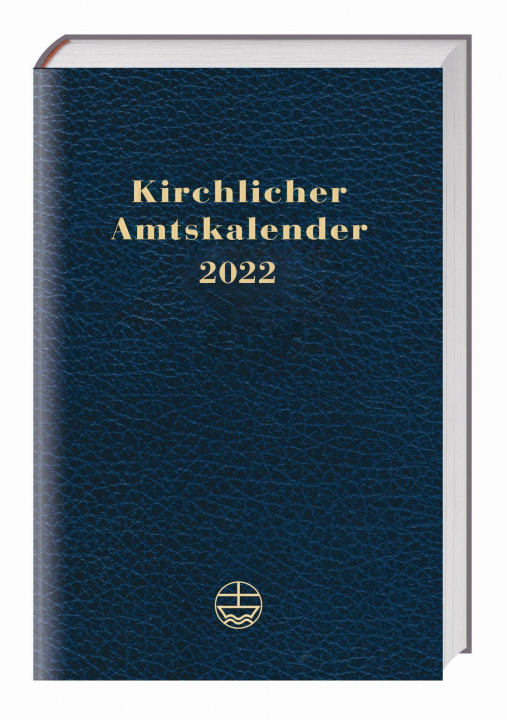 Carte Kirchlicher Amtskalender 2022 - blau 