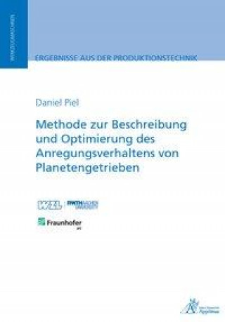 Книга Methode zur Beschreibung und Optimierung des Anregungsverhaltens von Planetengetrieben 