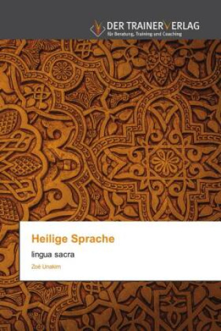 Book Heilige Sprache Zoe Unakim