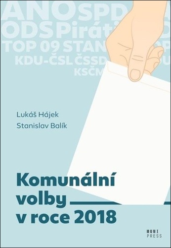 Kniha Komunální volby v roce 2018 Stanislav Balík