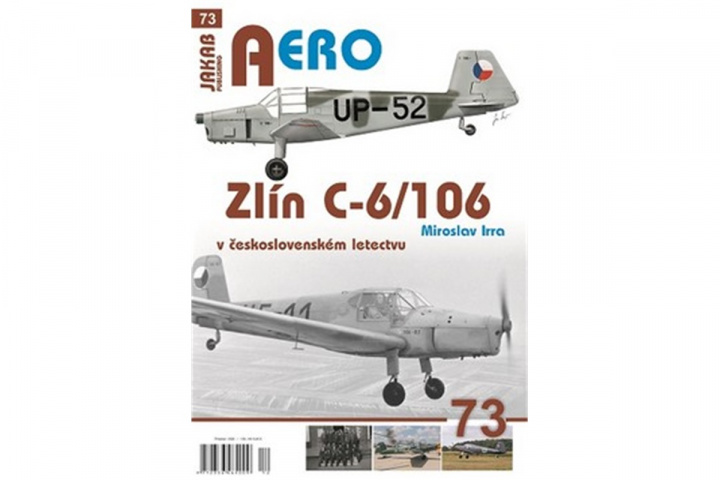 Kniha Zlín C-6/106 v československém letectvu Miroslav Irra