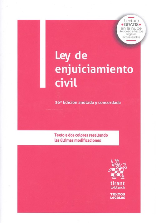 Книга Ley de enjuiciamiento civil 