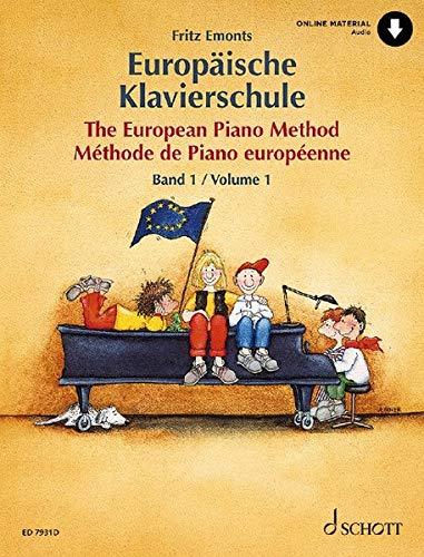 Book Evropská klavirní škola 1. Fritz Emonts