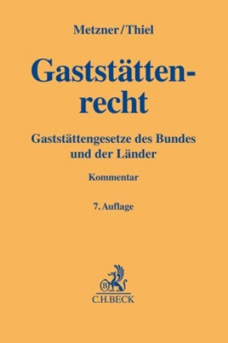 Buch Gaststättenrecht Markus Thiel